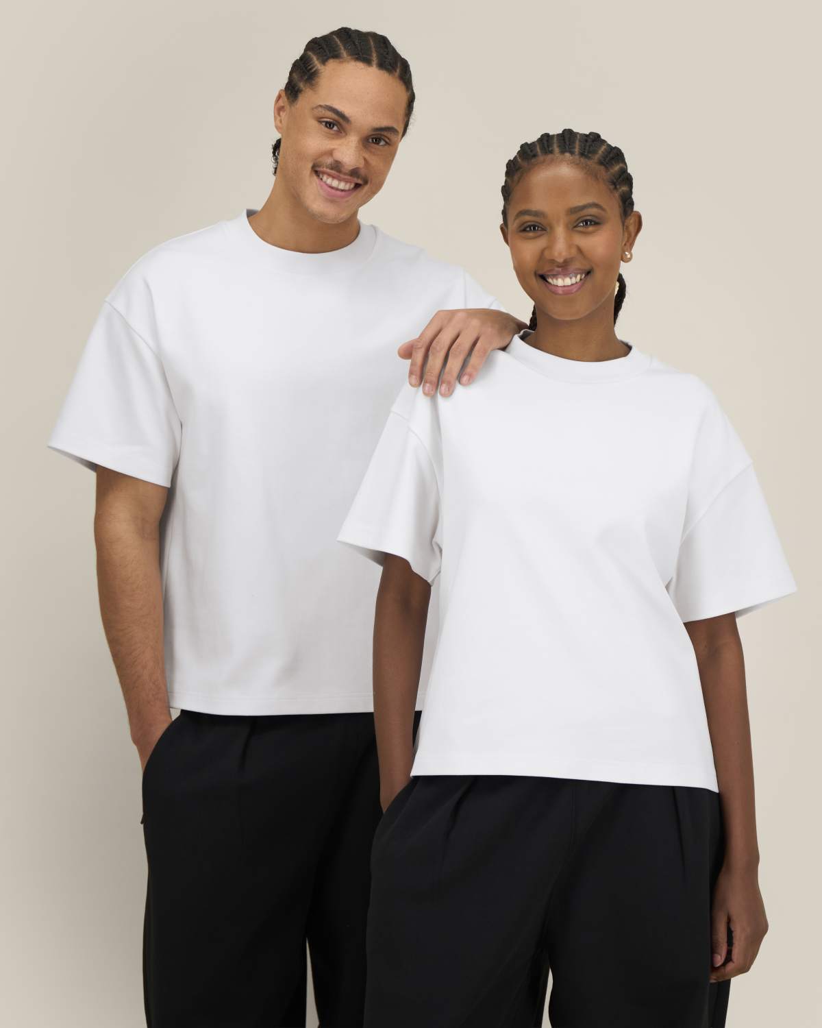 T-shirt oversize strutturata unisex