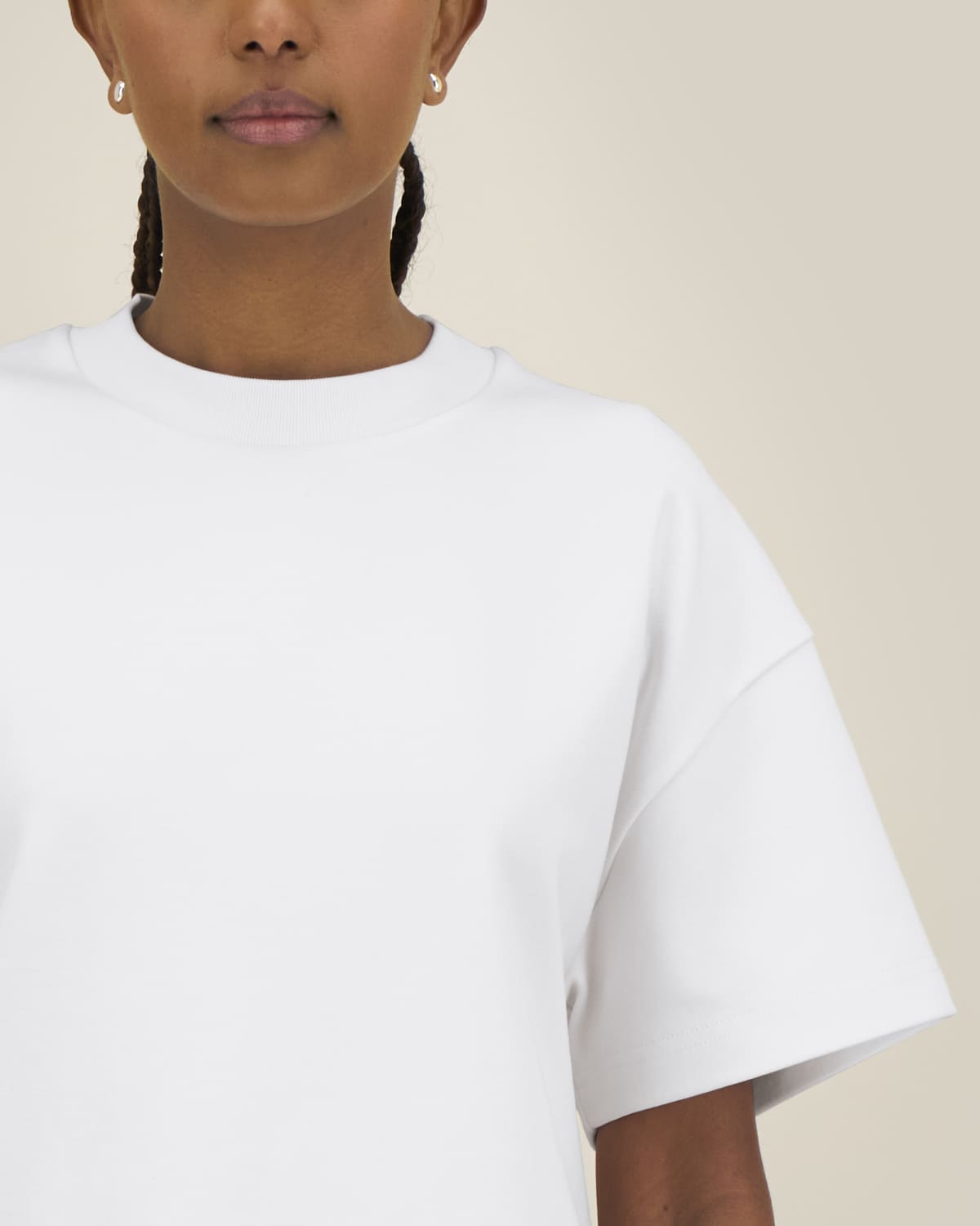 T-shirt oversize strutturata unisex