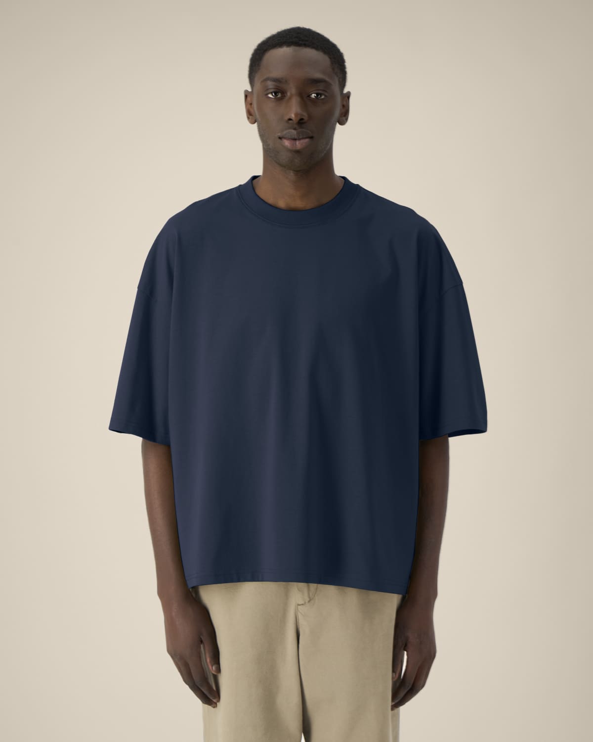 T-shirt boxy in cotone riciclato unisex