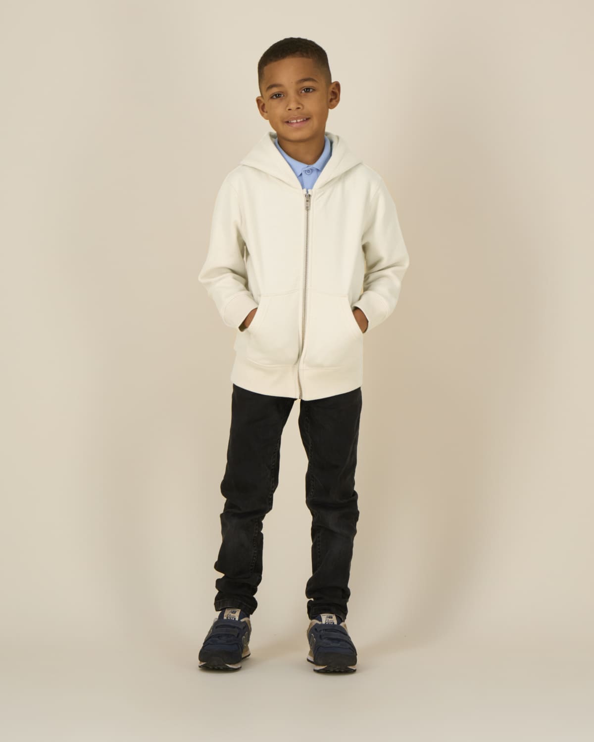 Felpa zip & cappuccio kids