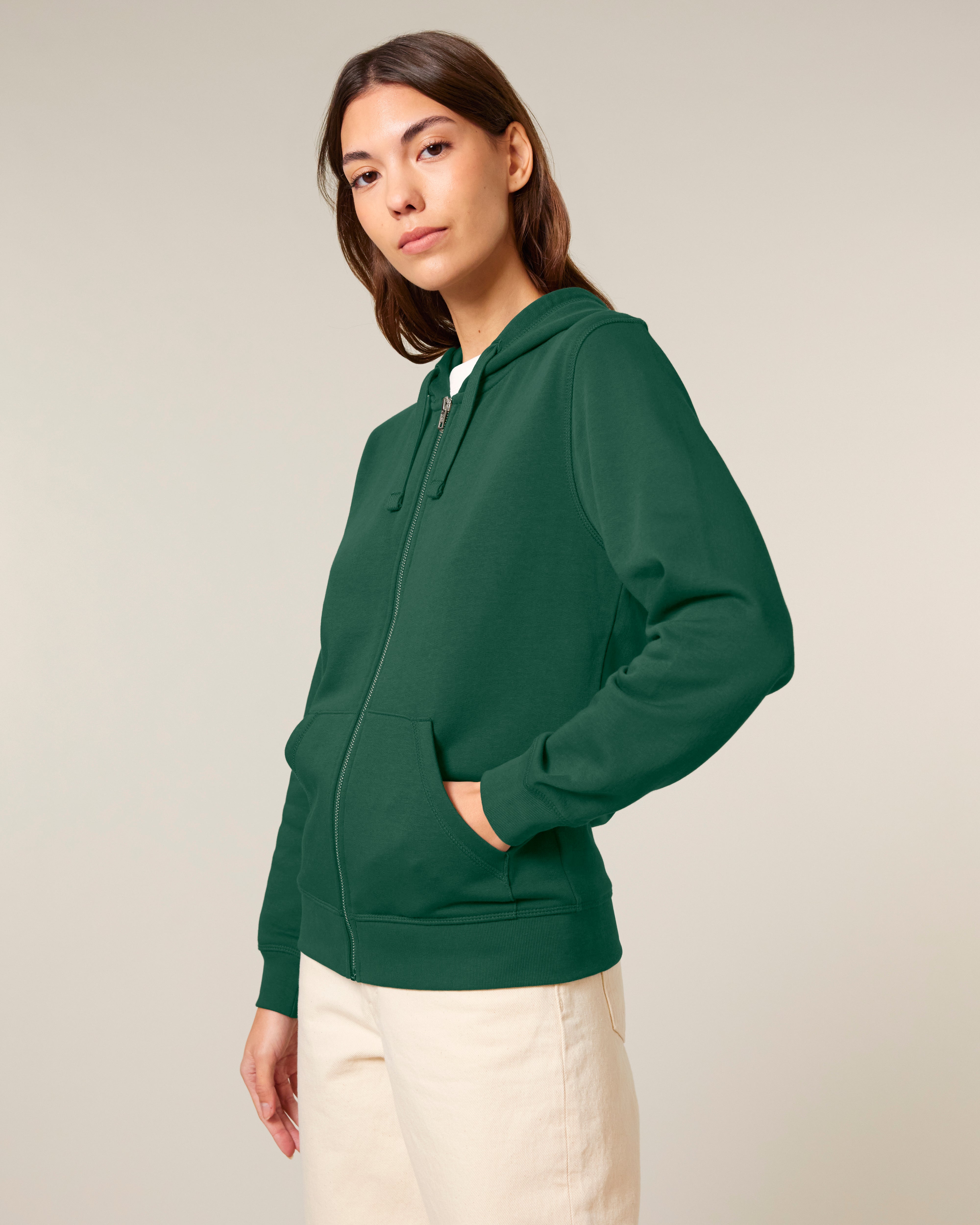 Felpa zip classic Unisex