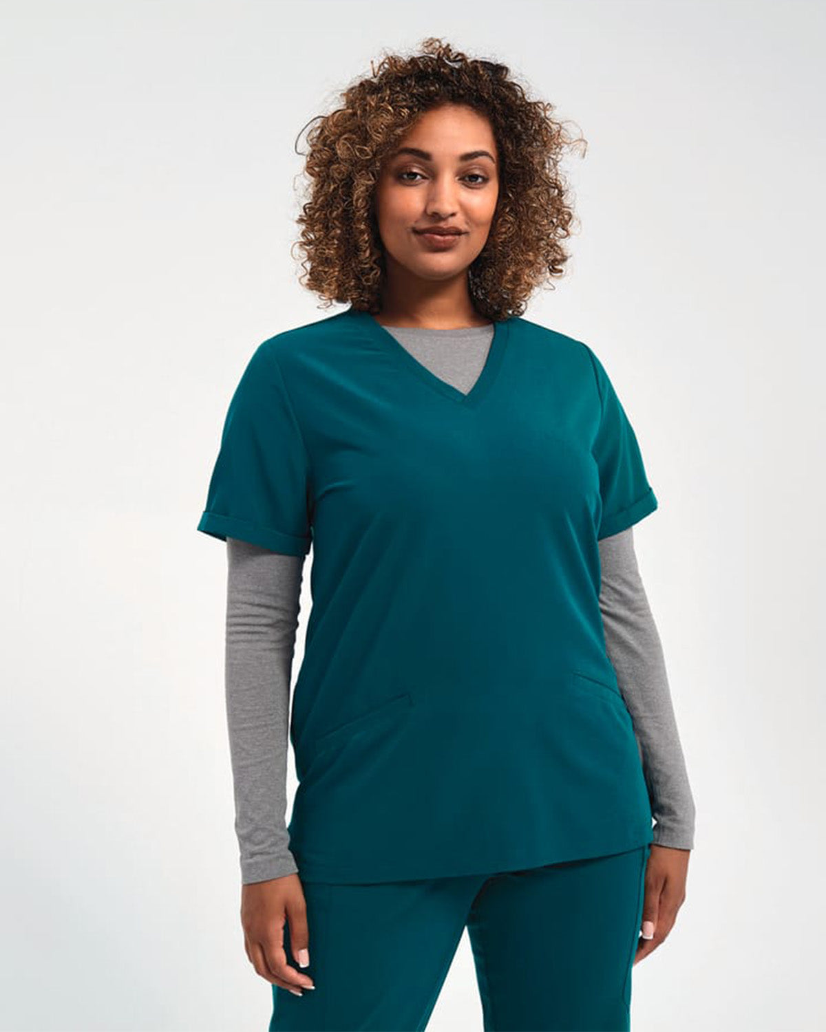 Casacca sanitaria elasticizzata Donna