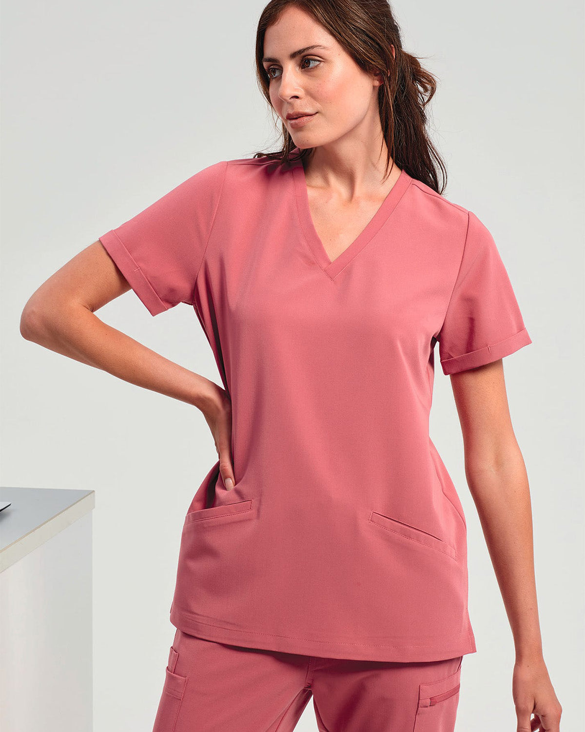 Casacca sanitaria elasticizzata Donna