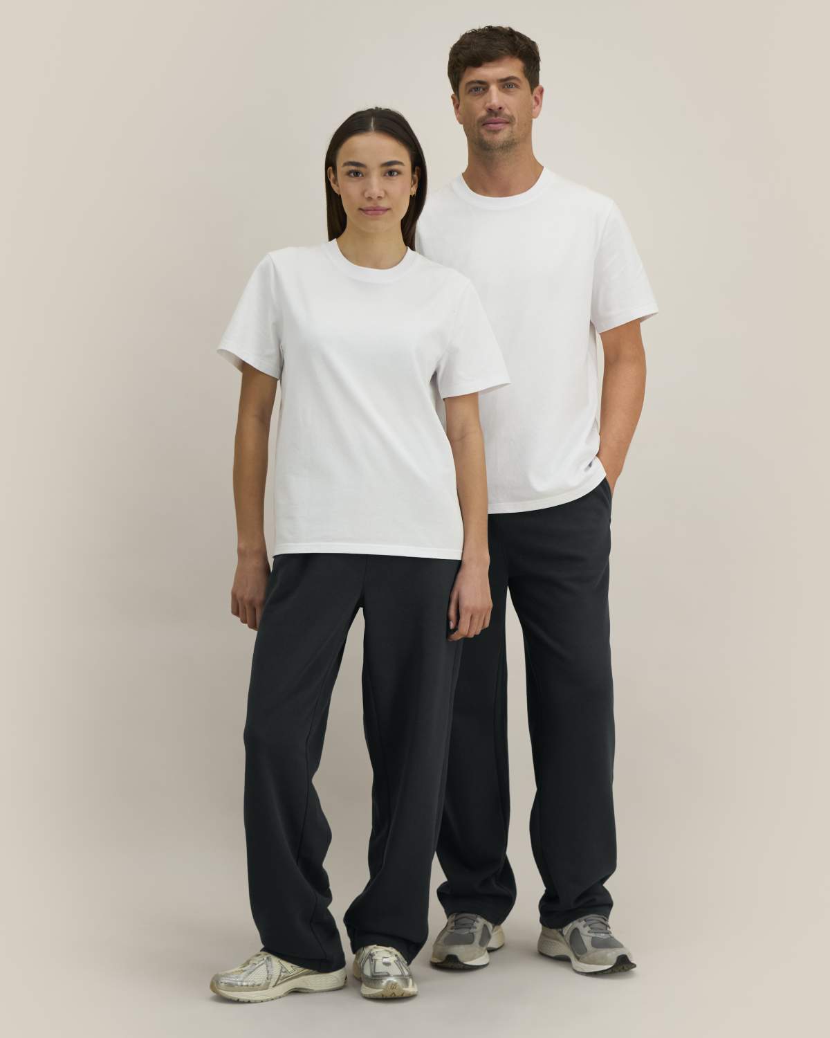 Pantaloni jogger a gamba dritta unisex