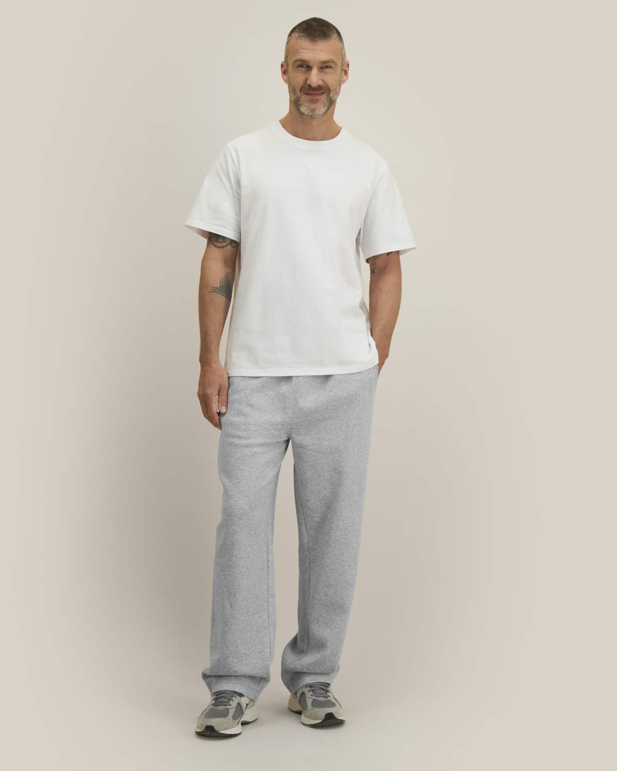 Pantaloni jogger a gamba dritta unisex