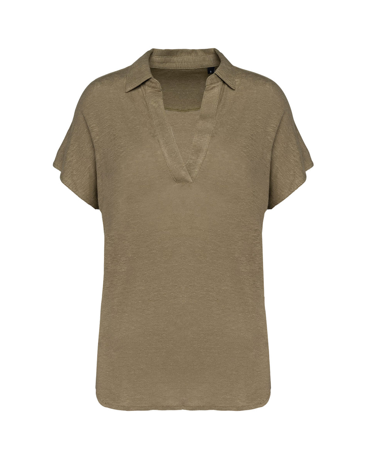 Polo in lino donna