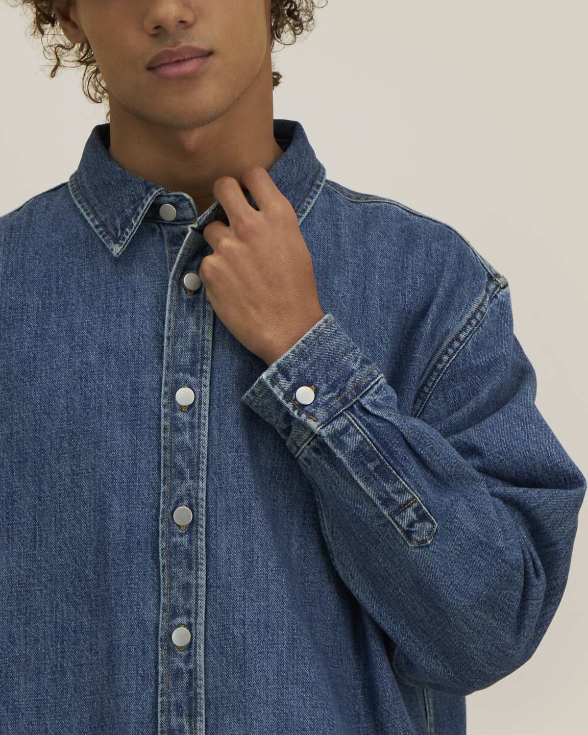 Camicia denim heavyweight unisex