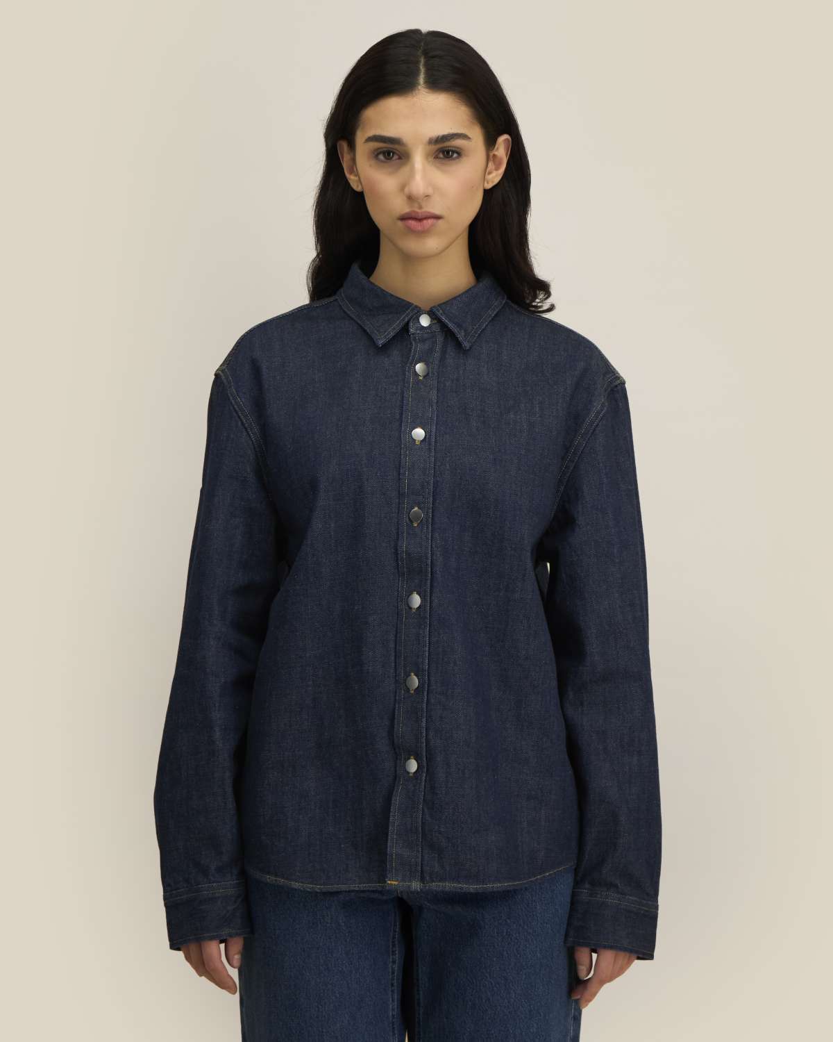 Camicia denim heavyweight unisex