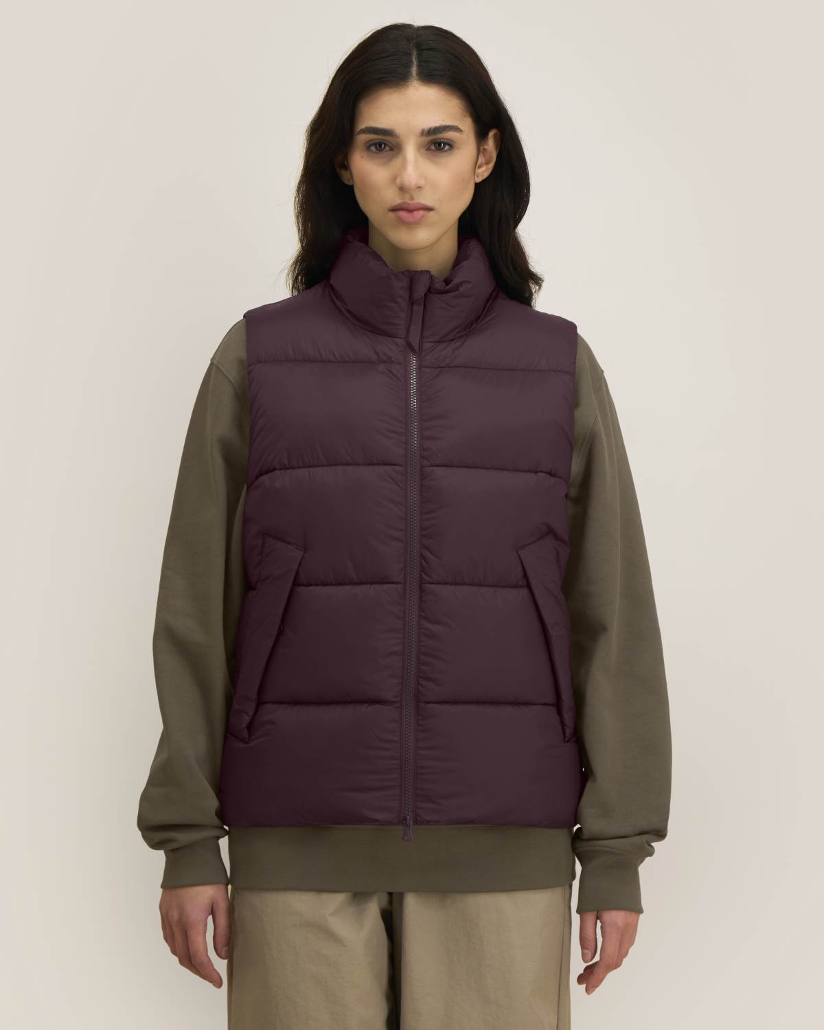 Piumino gilet recycled unisex