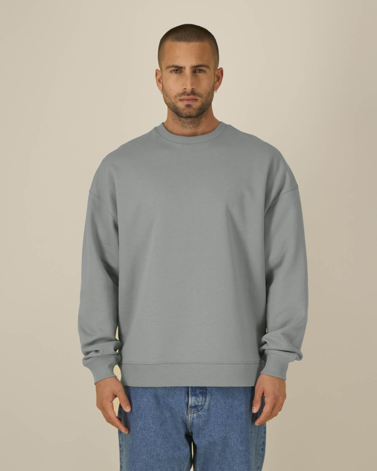 Felpa girocollo oversize unisex