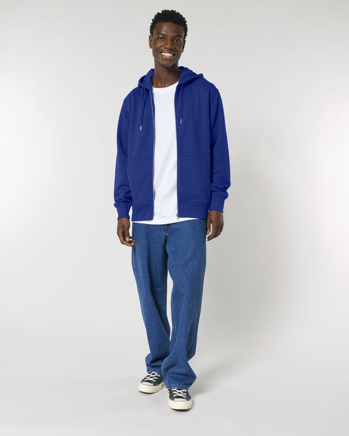 Felpa zip premium Unisex