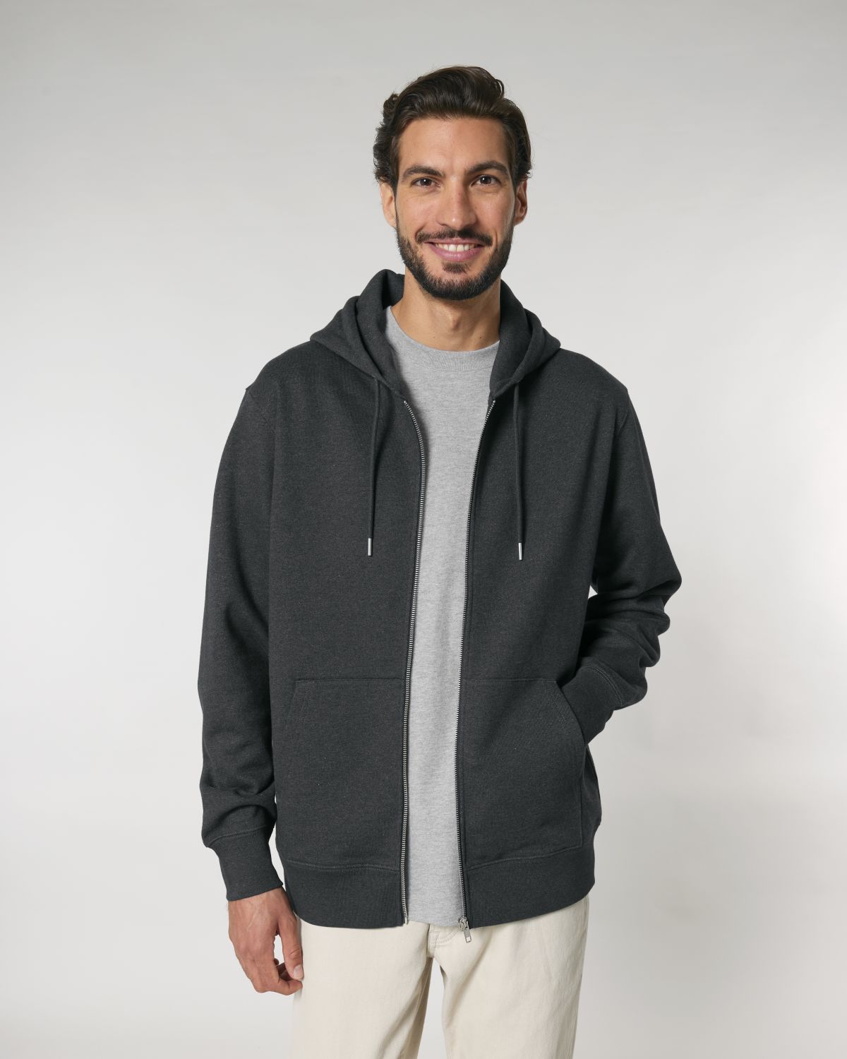 Felpa zip premium Unisex
