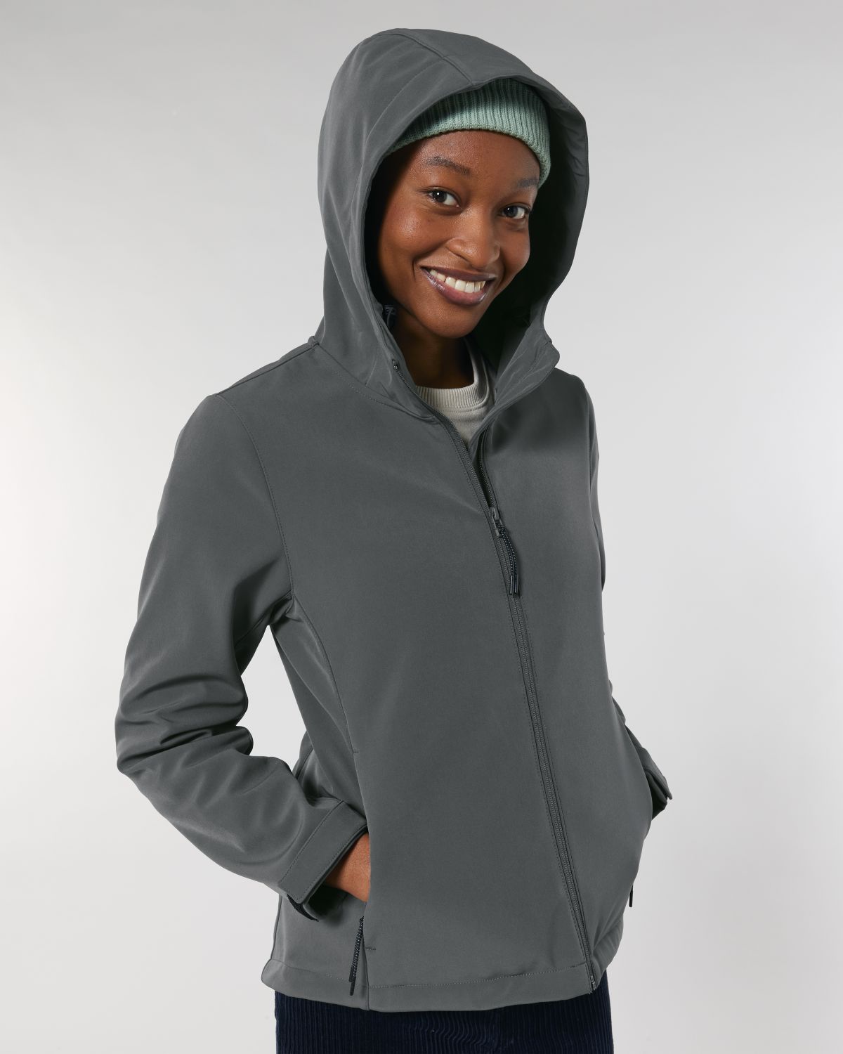 Softshell cappuccio Donna