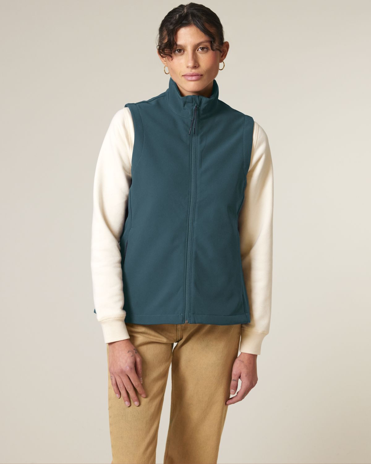 Softshell Smanicato Donna