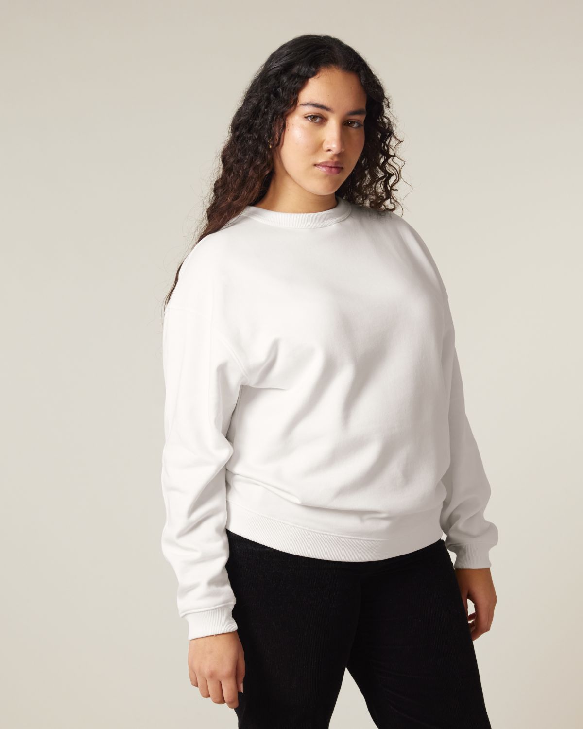 Felpa girocollo oversize Donna