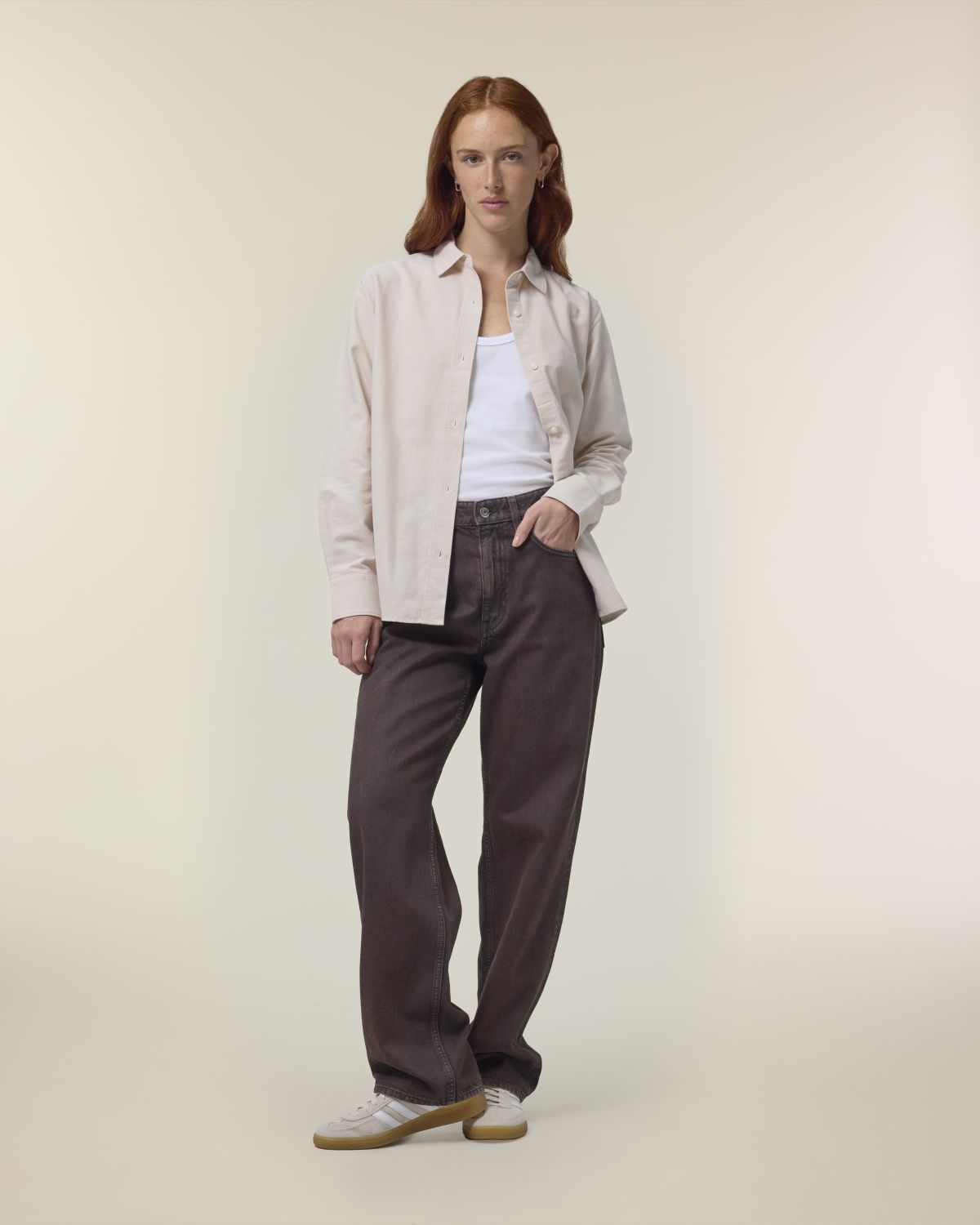 Camicia in oxford Donna