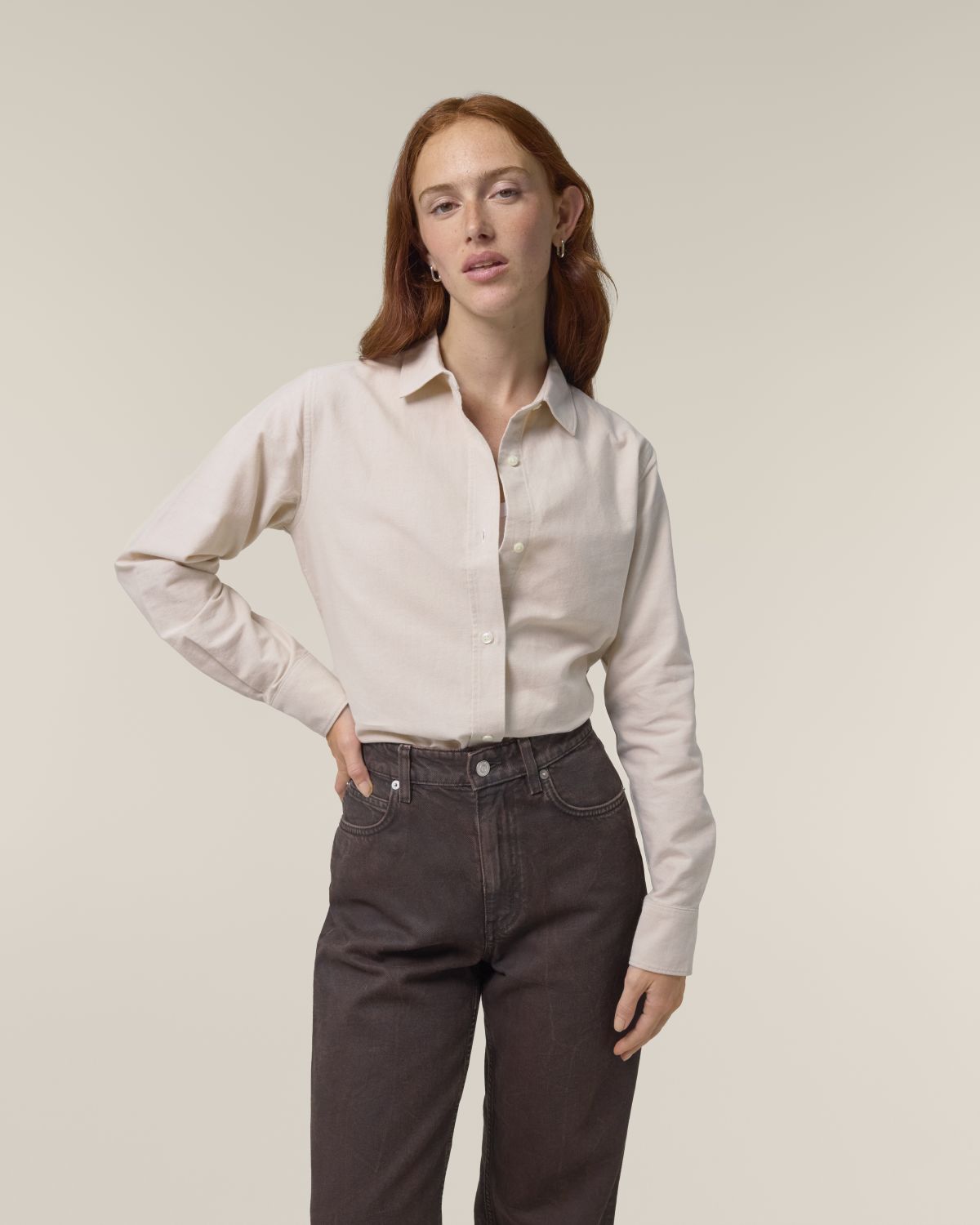 Camicia in oxford Donna