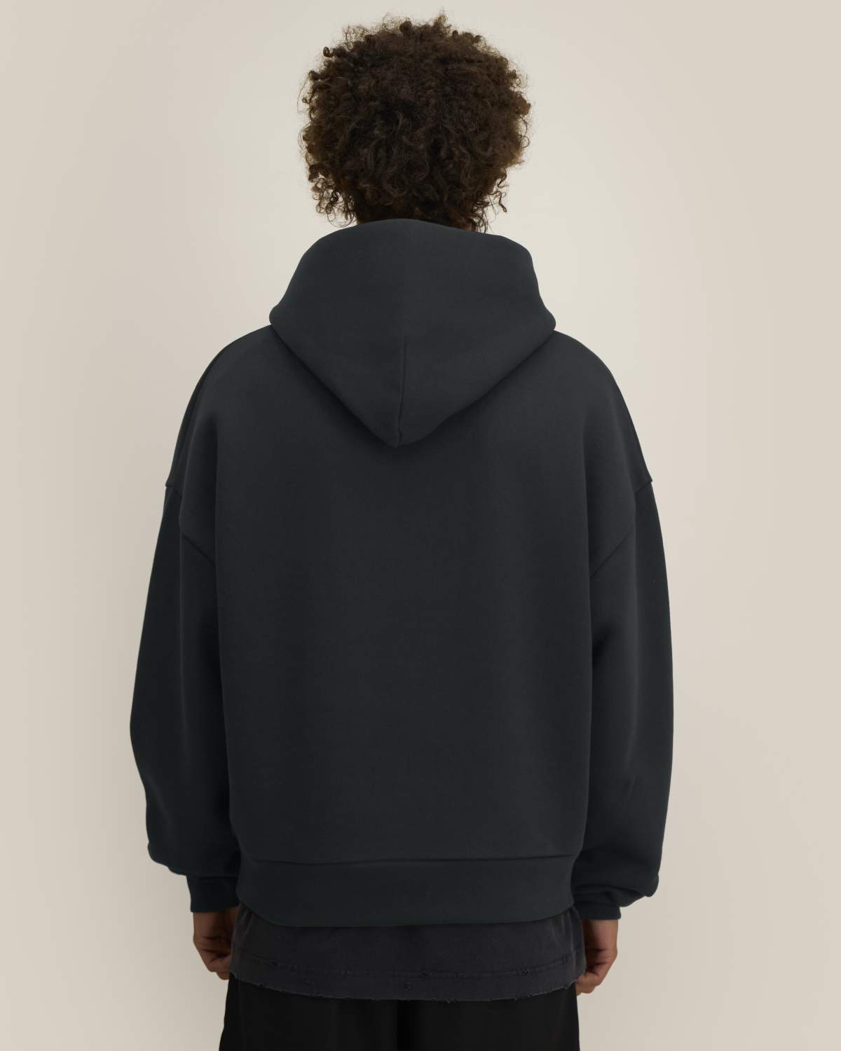 Felpa cappuccio oversize strutturata unisex