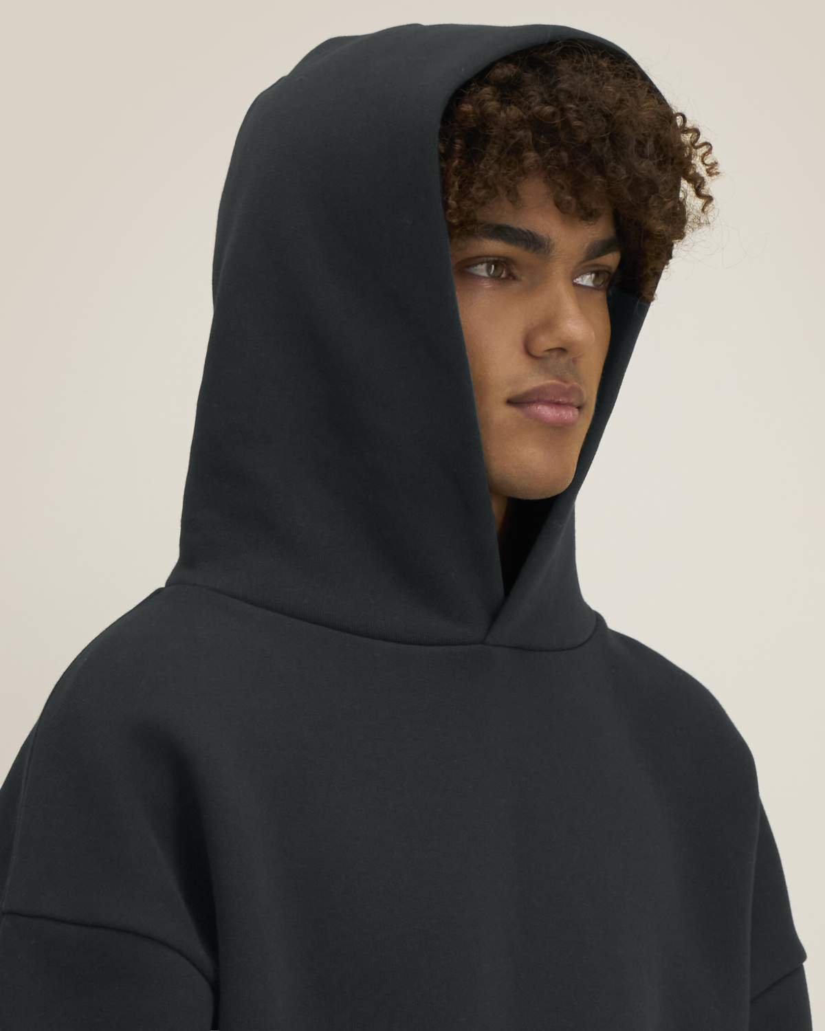 Felpa cappuccio oversize strutturata unisex