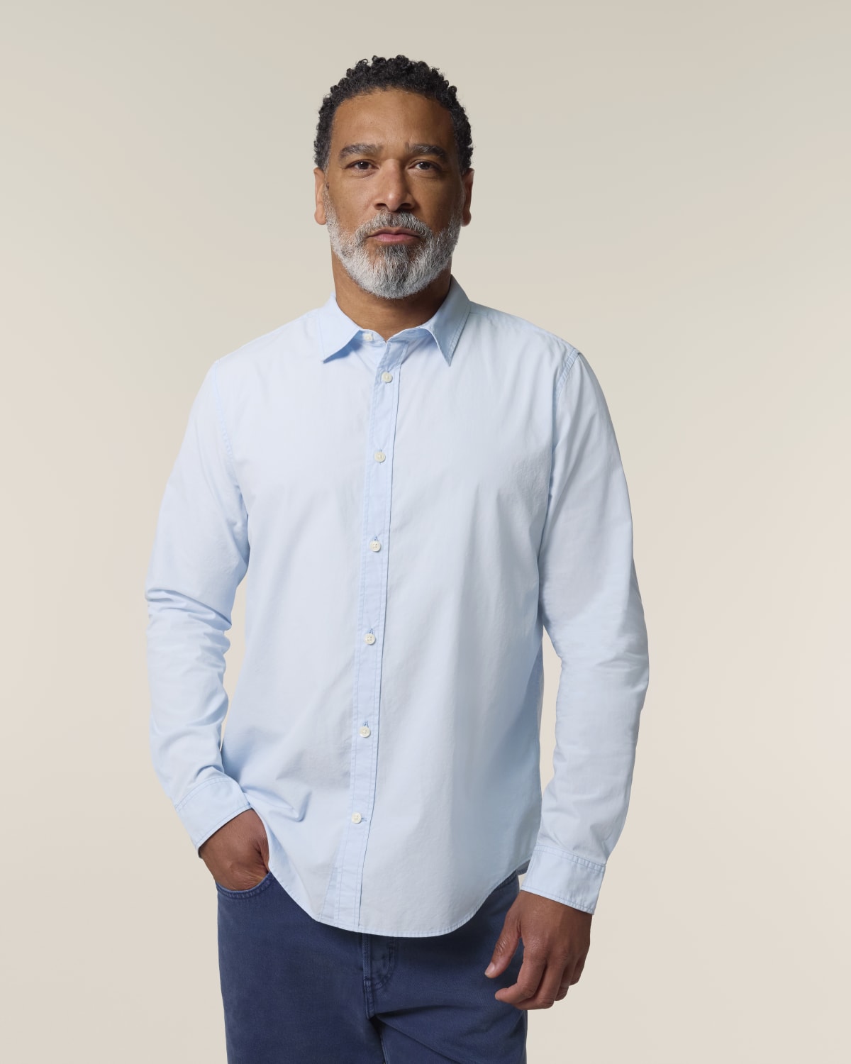 Camicia in popeline Uomo