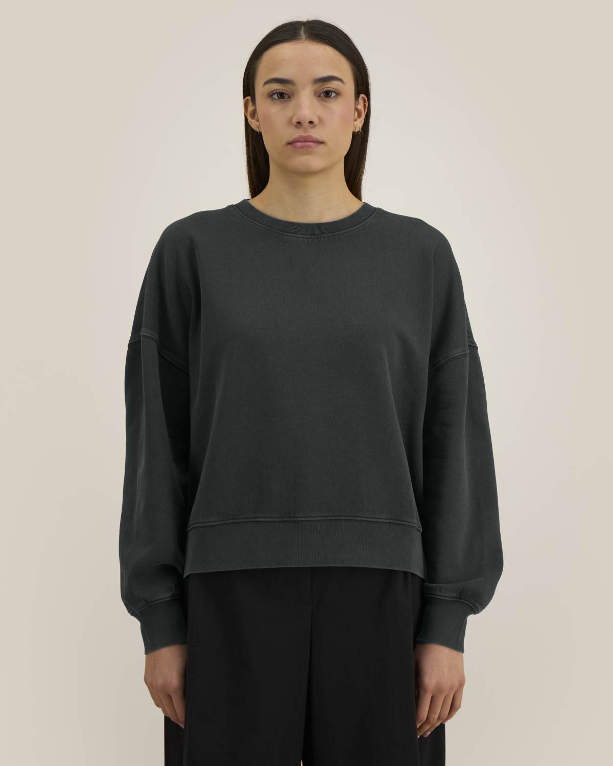 Felpa girocollo classic vintage donna