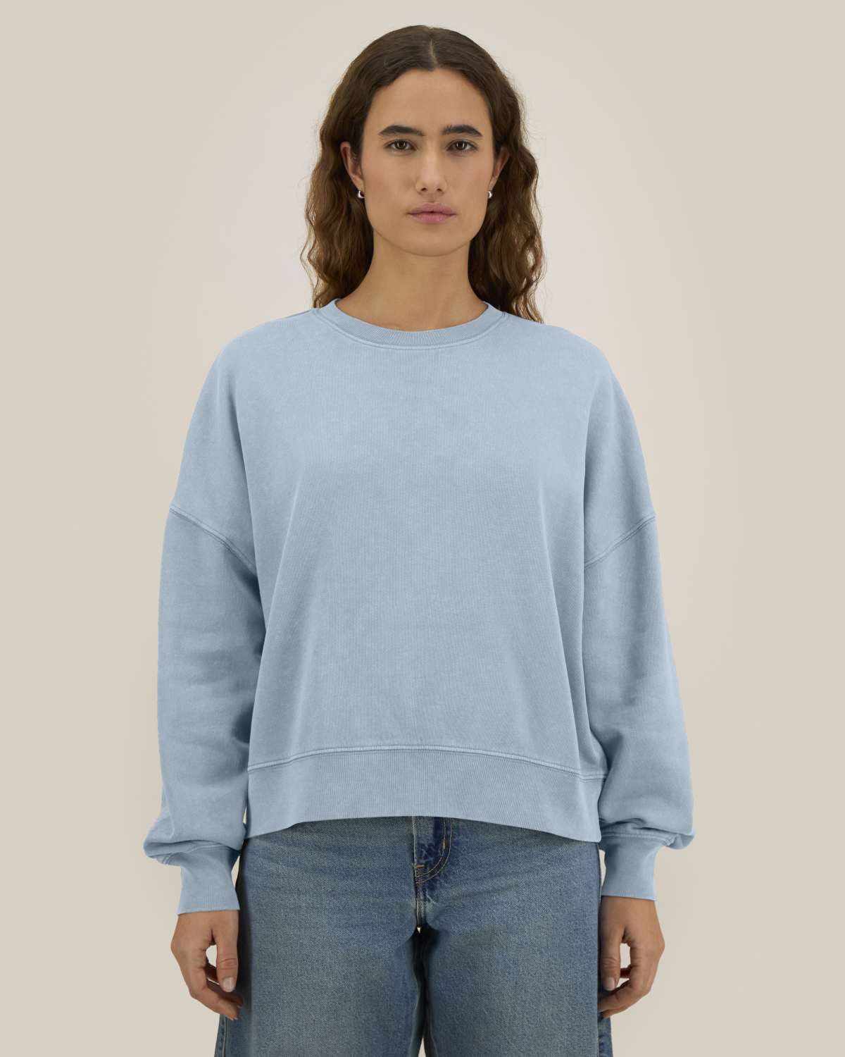 Felpa girocollo classic vintage donna