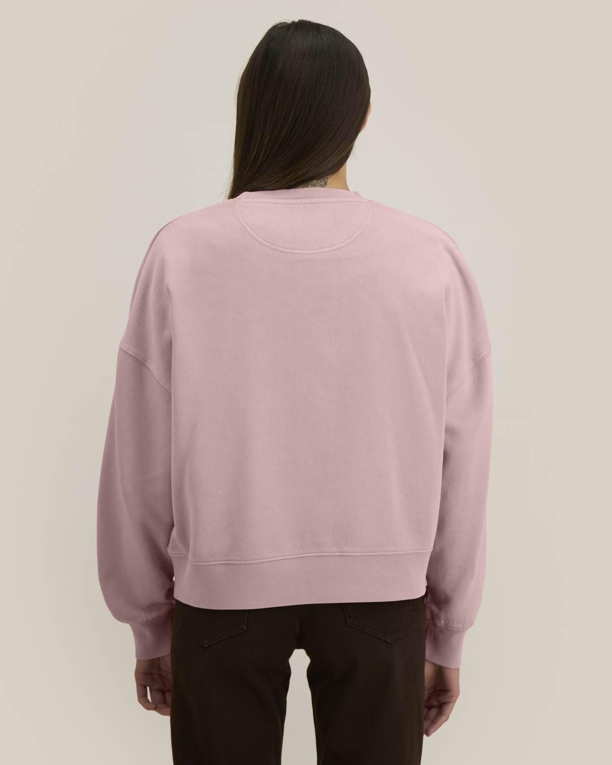 Felpa girocollo classic vintage donna