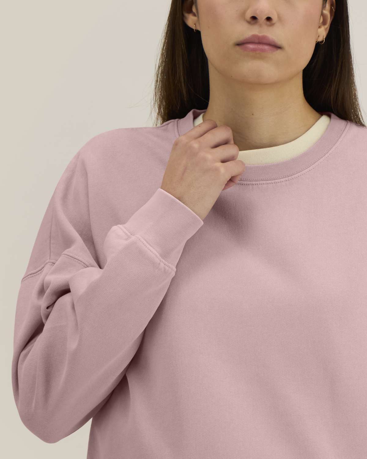 Felpa girocollo classic vintage donna