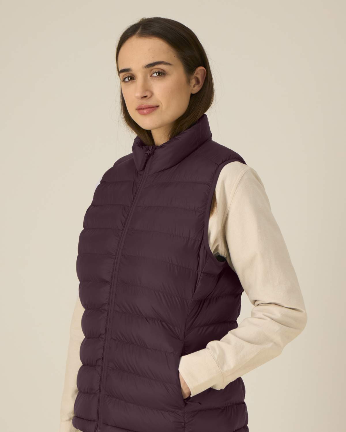 Piumino Smanicato Donna