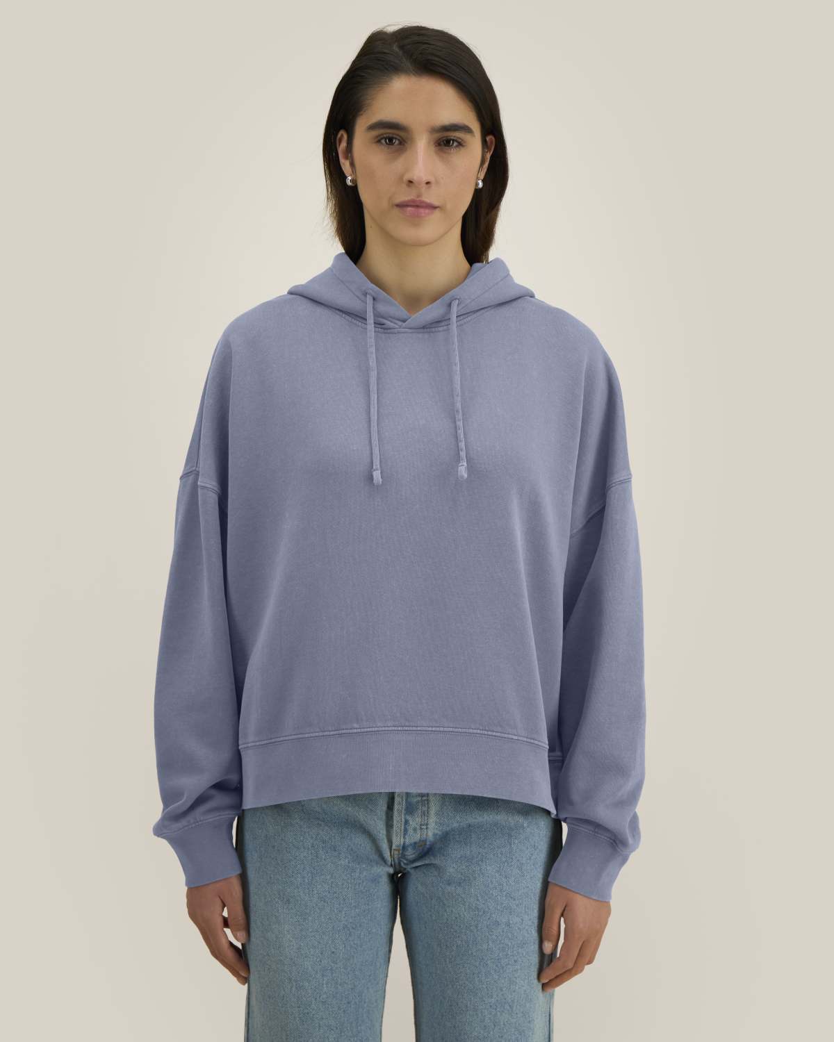 Felpa cappuccio classic vintage donna