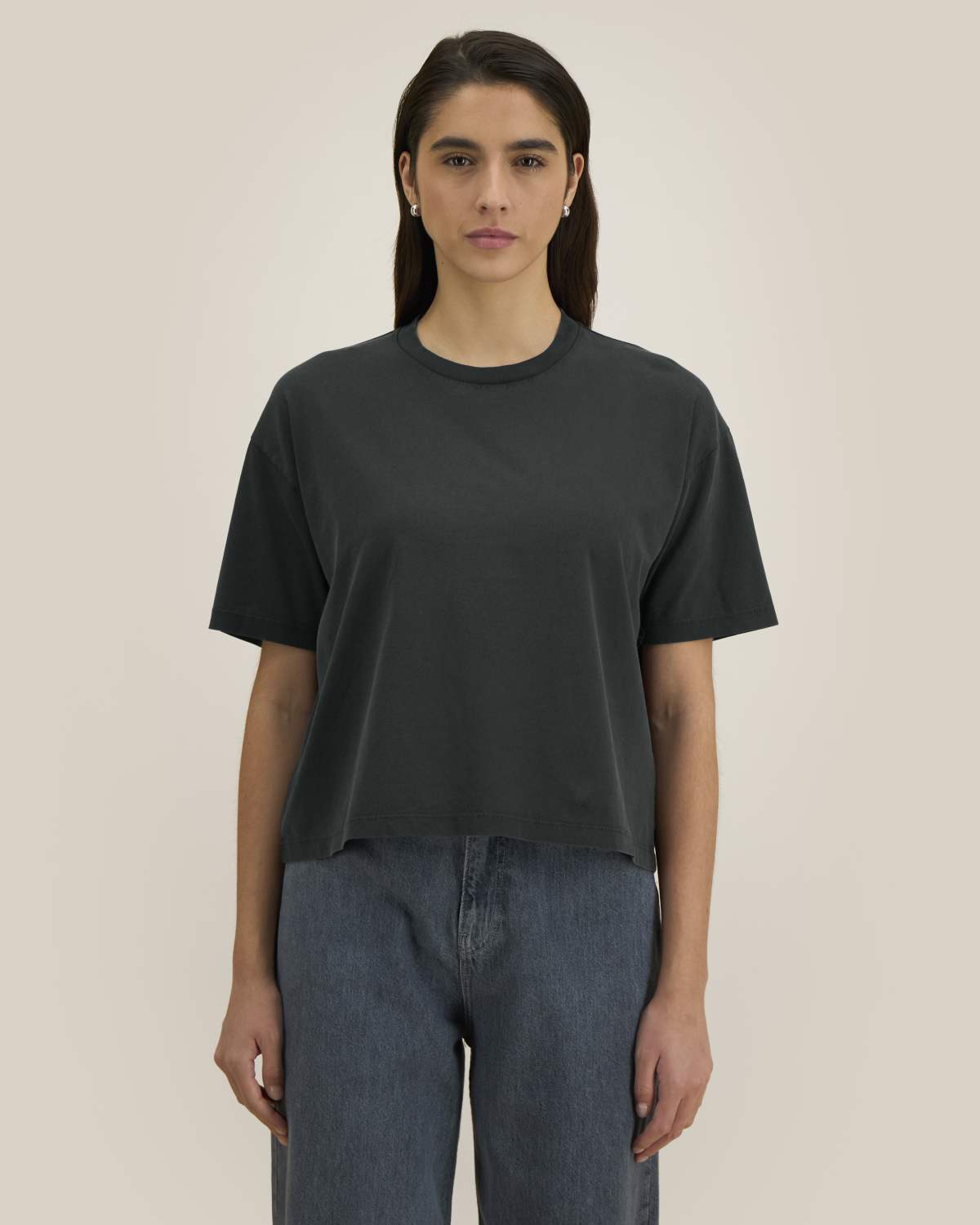 T-shirt boxy vintage donna