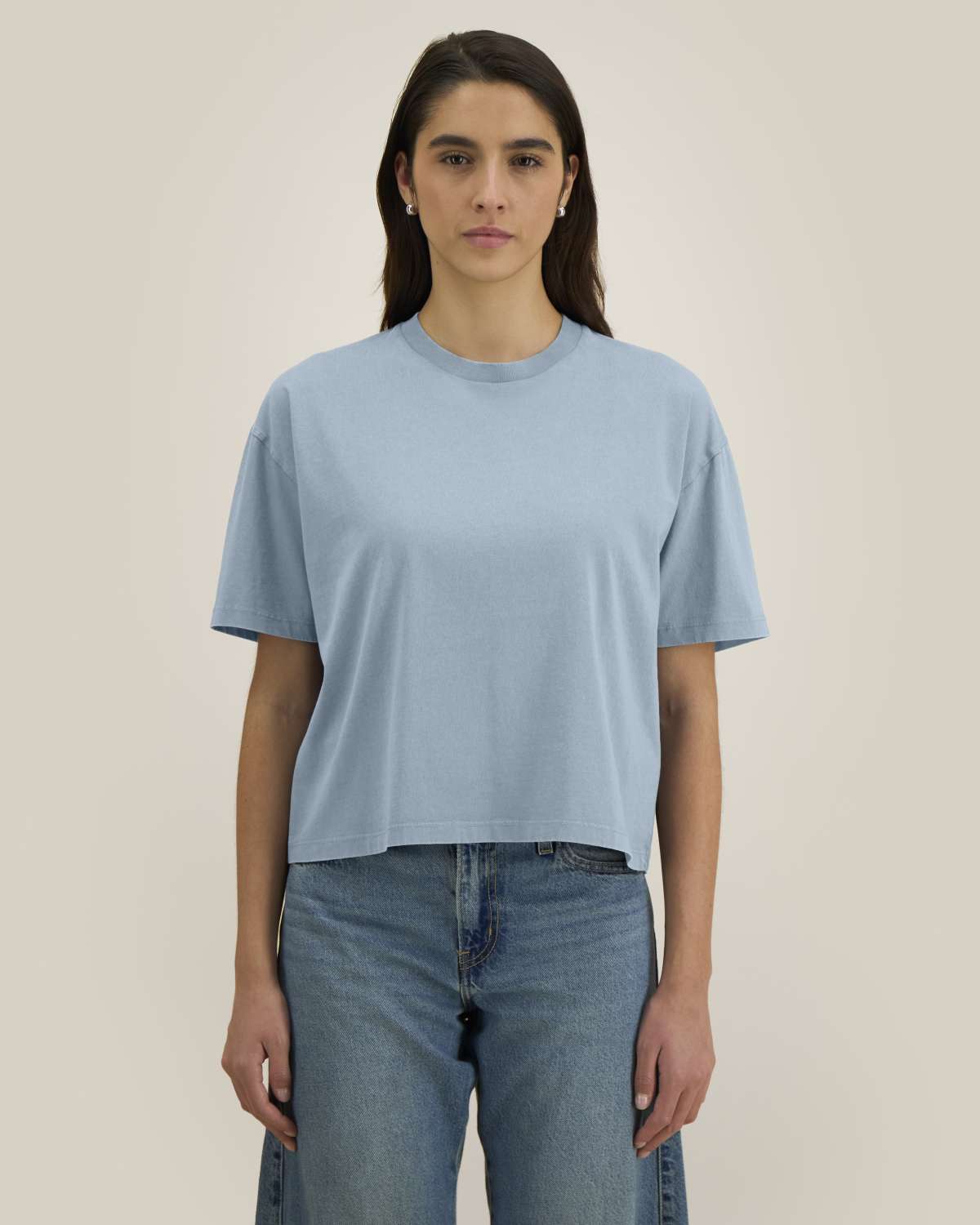T-shirt boxy vintage donna