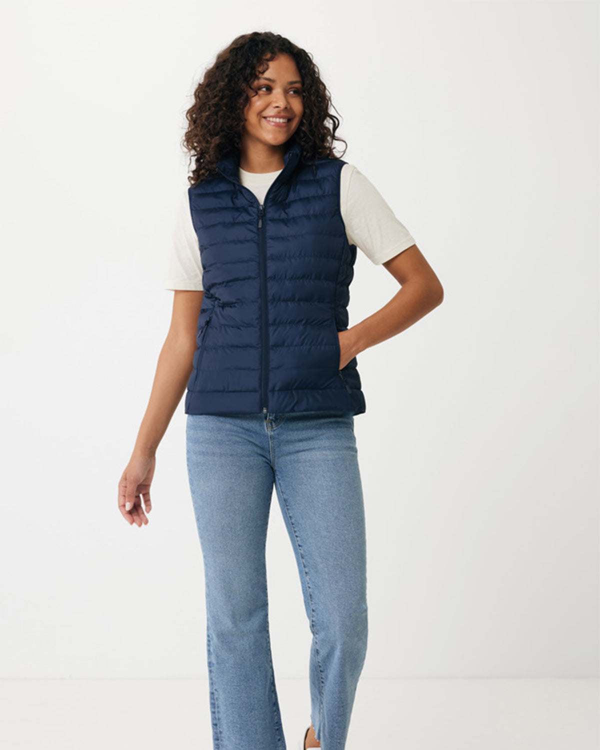 Gilet leggero riciclato Donna