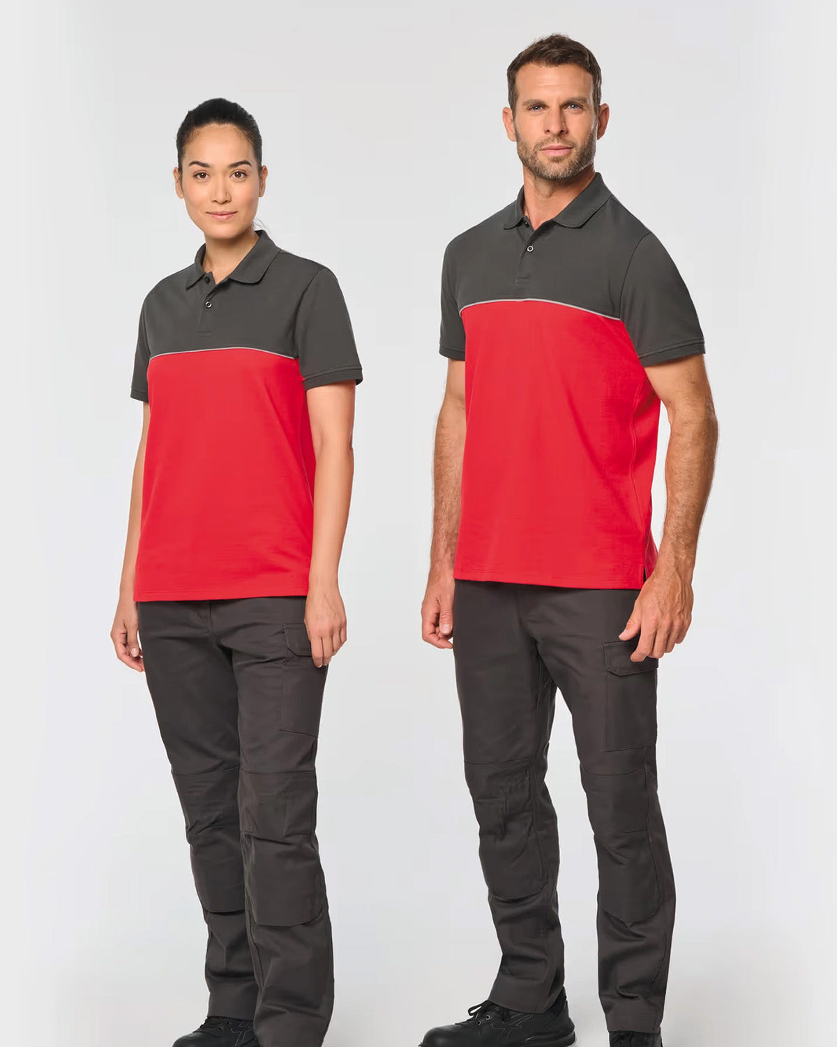 Polo bicolore Unisex