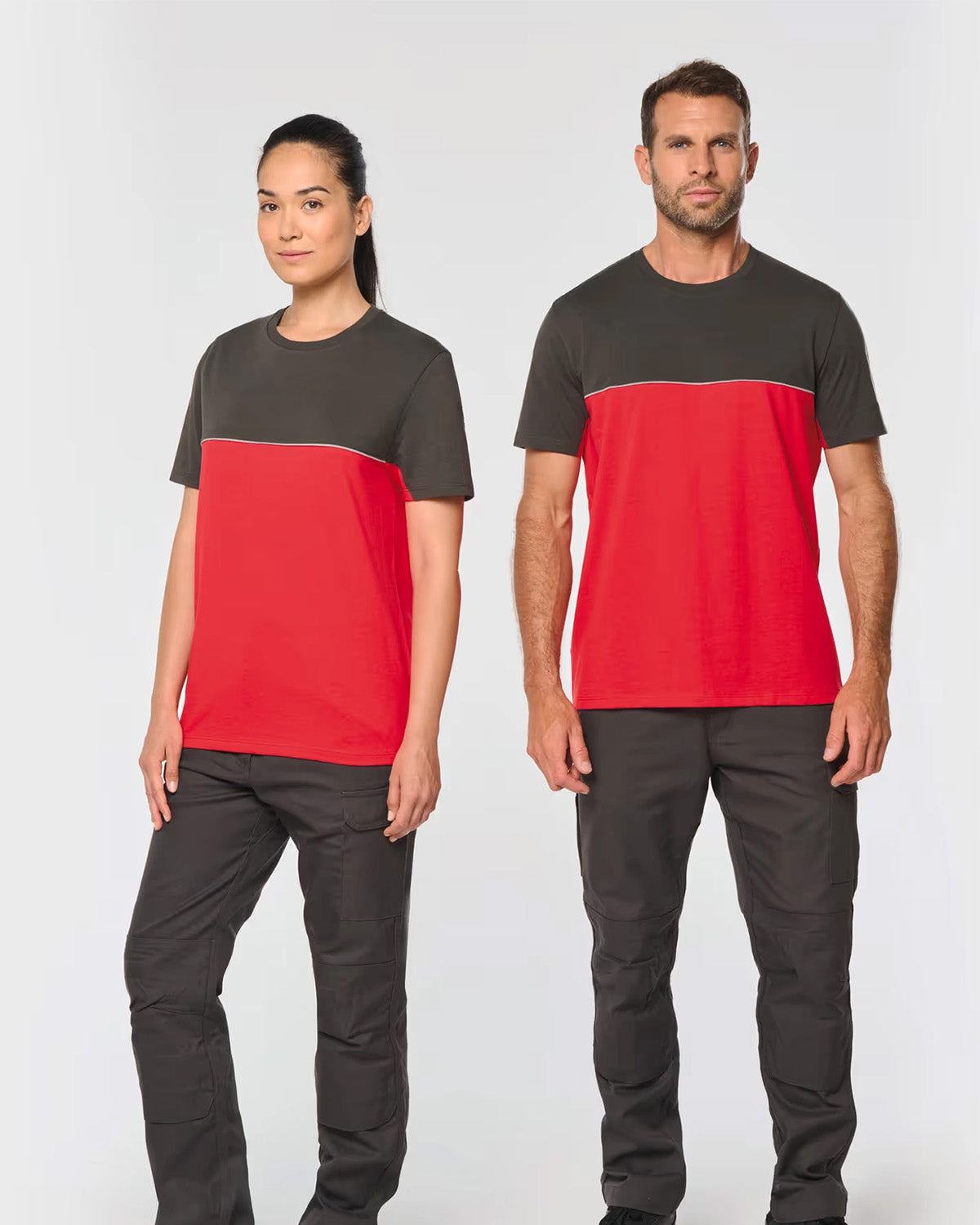 T-shirt bicolore Unisex