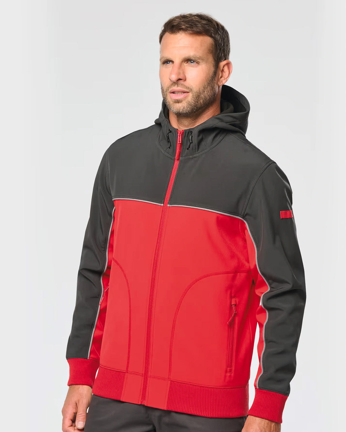 Giubbotto softshell bicolore a 3 strati Unisex