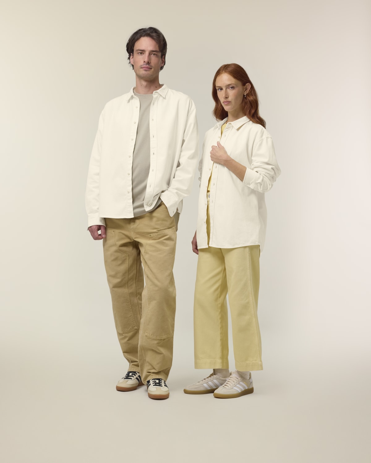 Camicia in twill