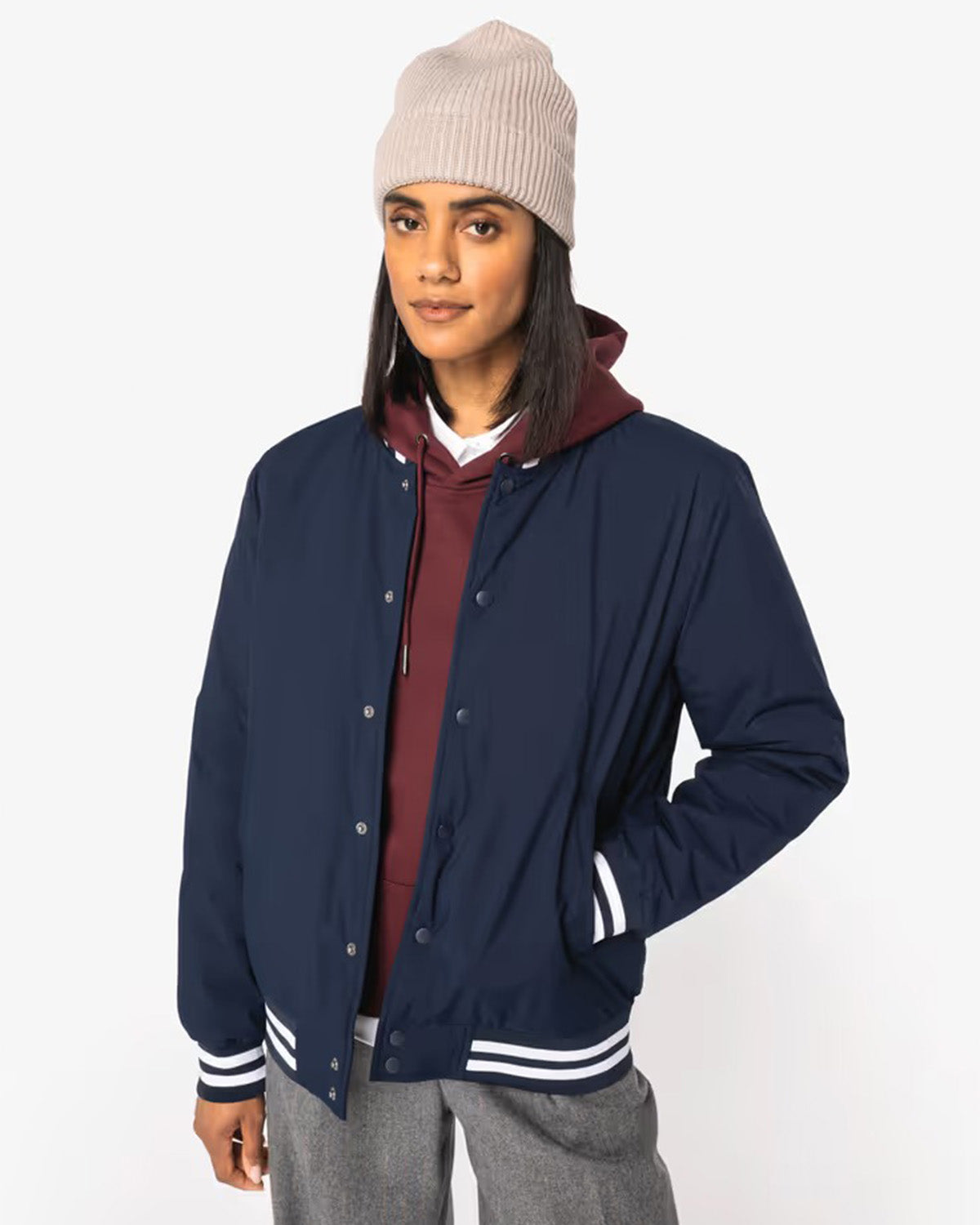 Giacca college imbottita unisex