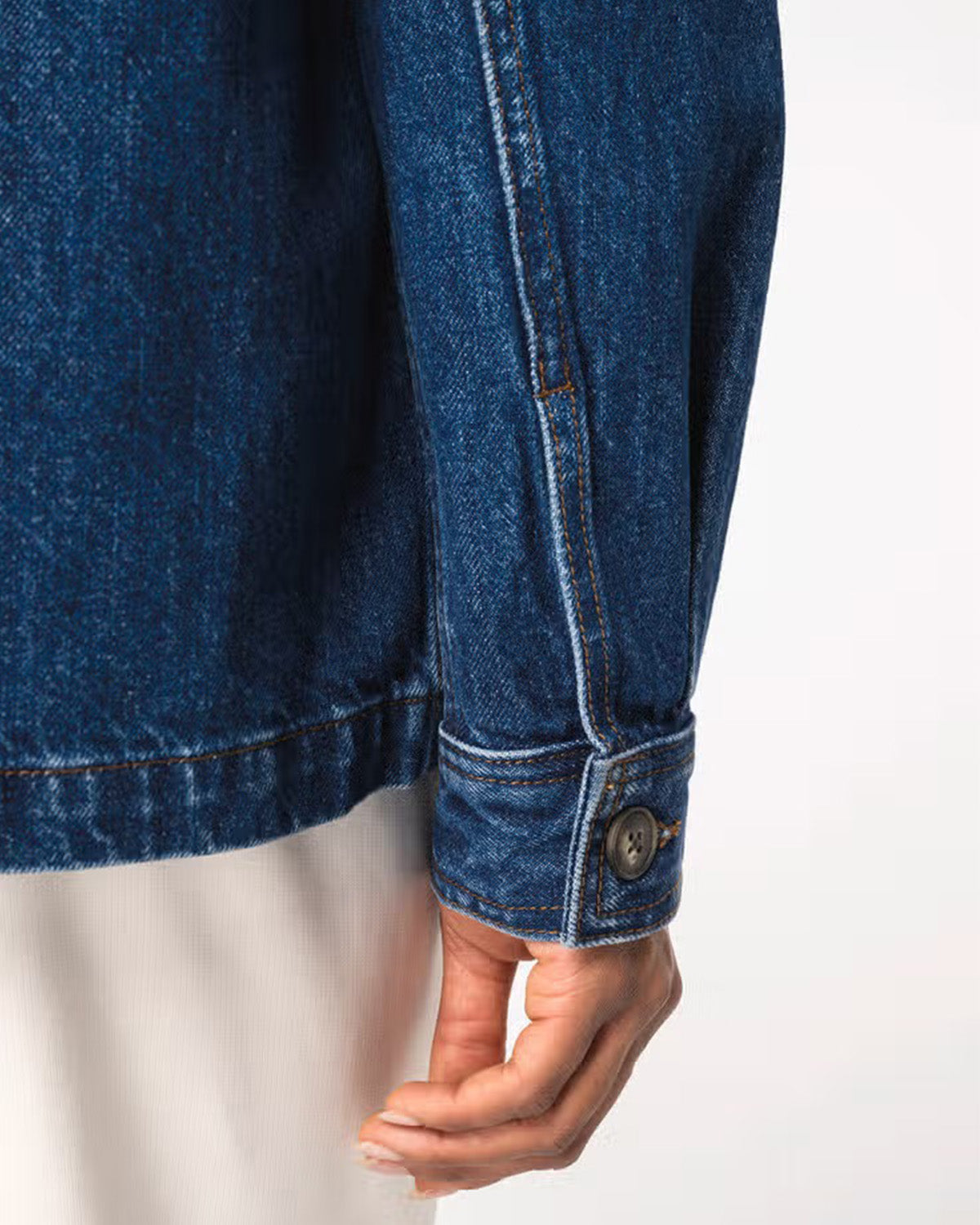 Unisex relaxed denim jacket