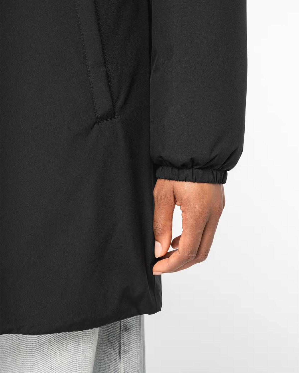 Giacca impermeabile foderata in sherpa unisex