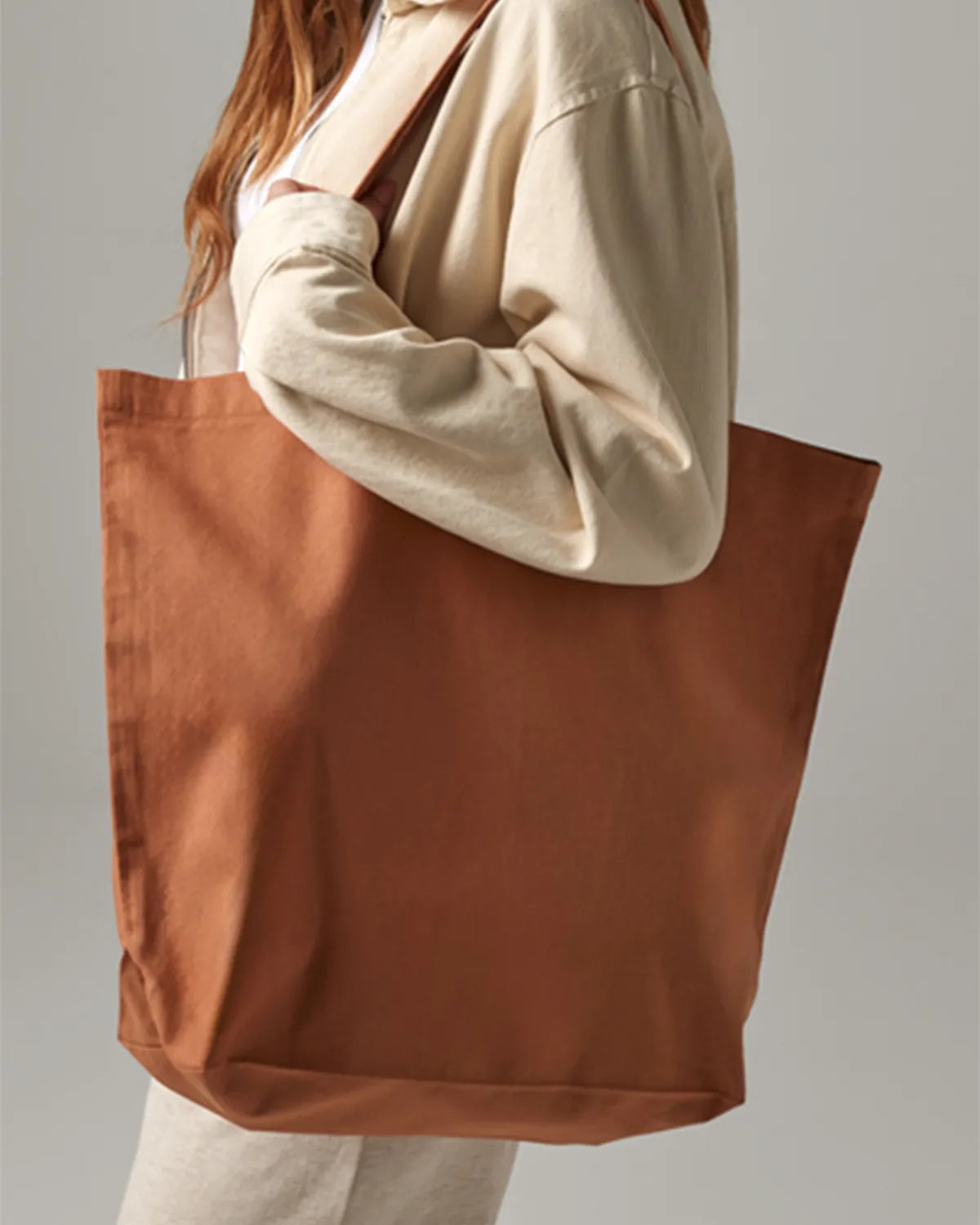 Borsa grande in cotone